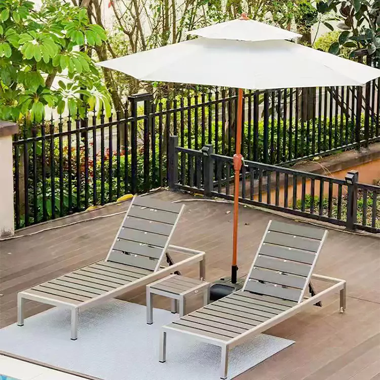 Kommerzielle Outdoor-Sonnenliege für Hotels und Resorts