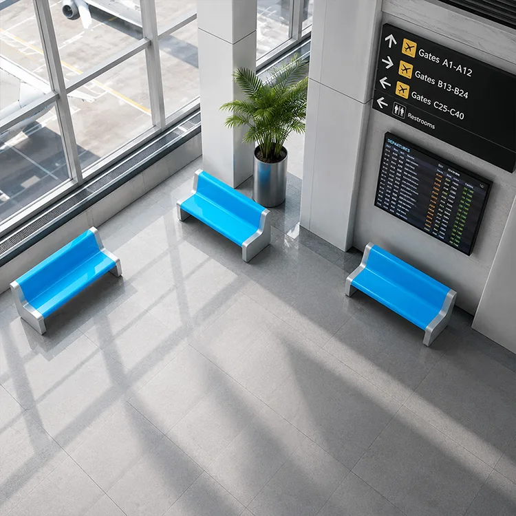 Modern Commercial FRP Bench