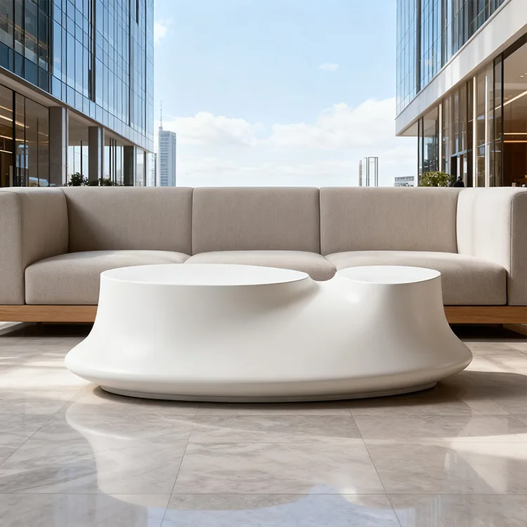 Luxuriöser Couchtisch aus Bio-GFK