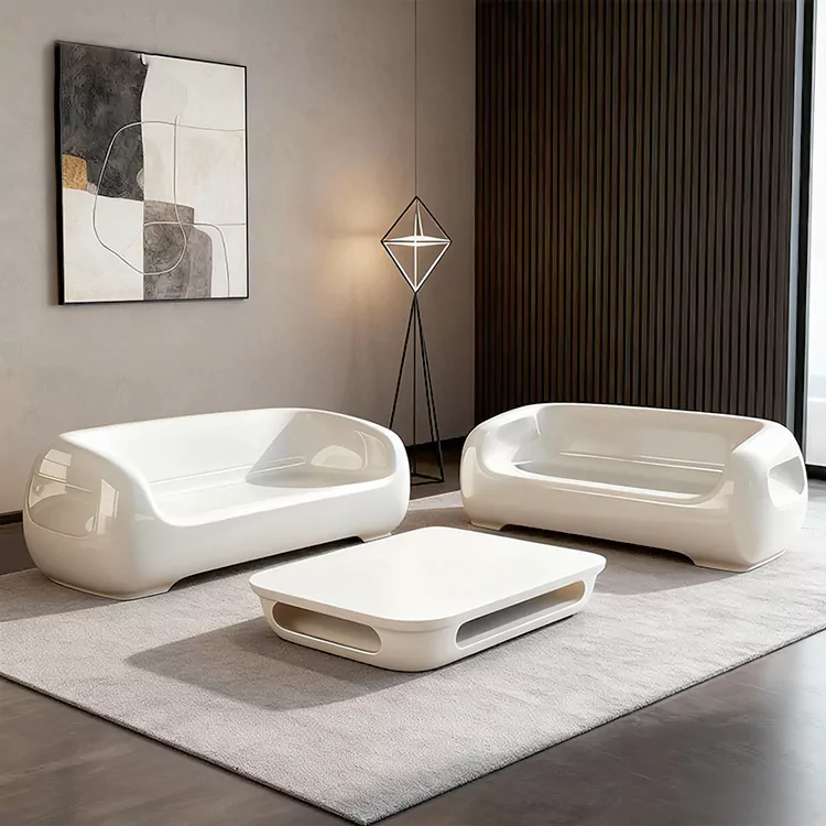 Hochwertiges Designer-FRP-Sofa für den Außenbereich und den Innenbereich